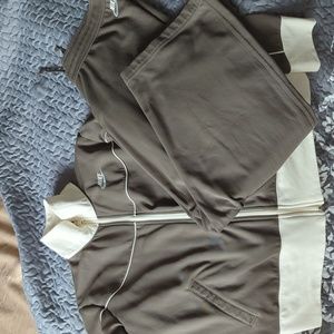 Nike fleece track suit